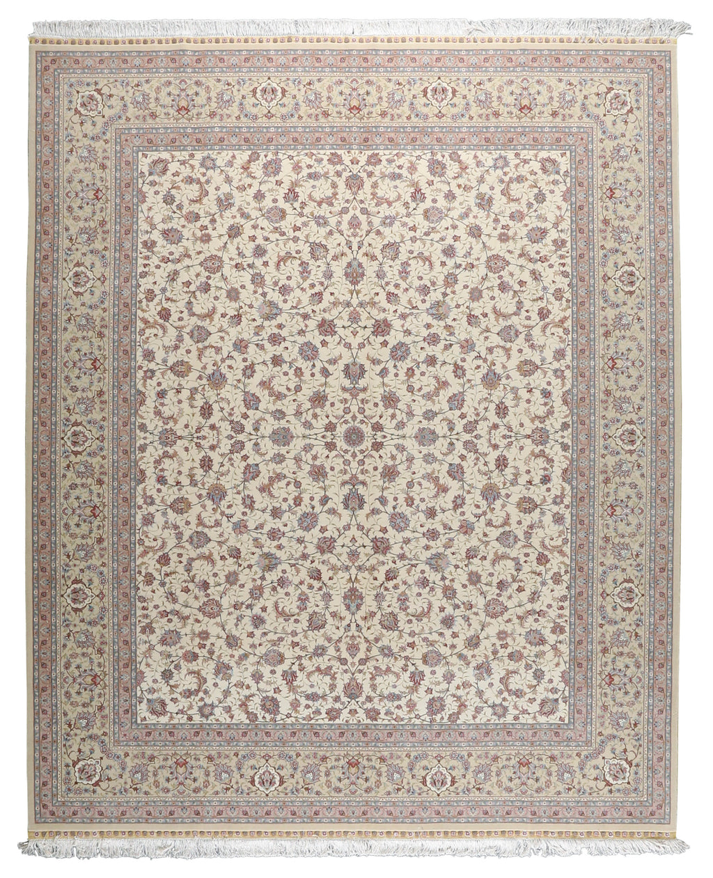 Persian Style Wool/Silk Rug 8'3''x10'2''