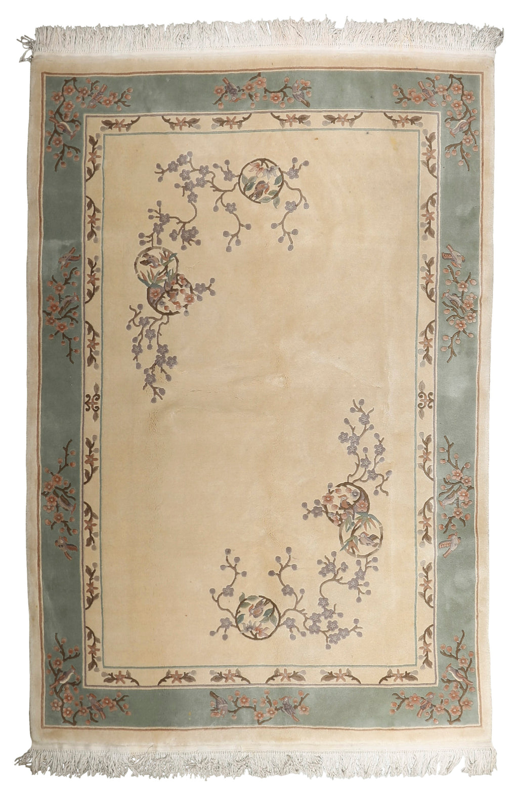 Savonnerie Wool Rug 6'0''x9'0''