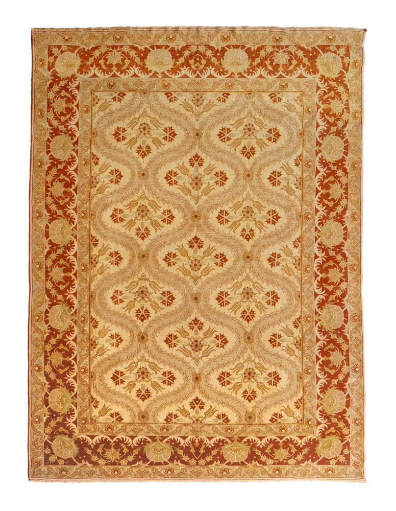 Ottoman Wool Rug 7'9''x10'6''