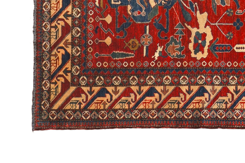 Afghan Kazak Collection Rug 7'5''x11'1''