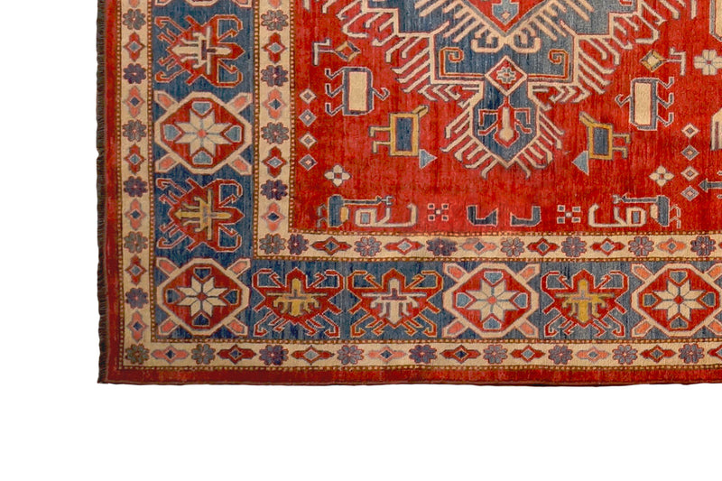 Afghan Kazak Collection Rug 8'0''x12'8''