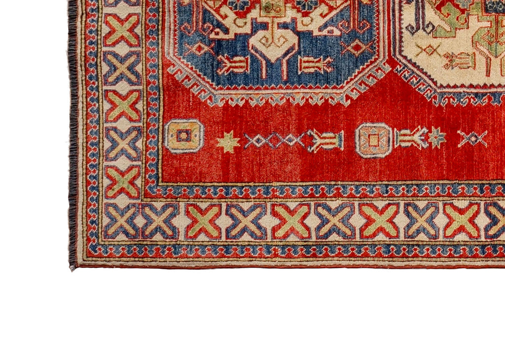 Afghan Kazak Collection Rug 4'10''x7'7''
