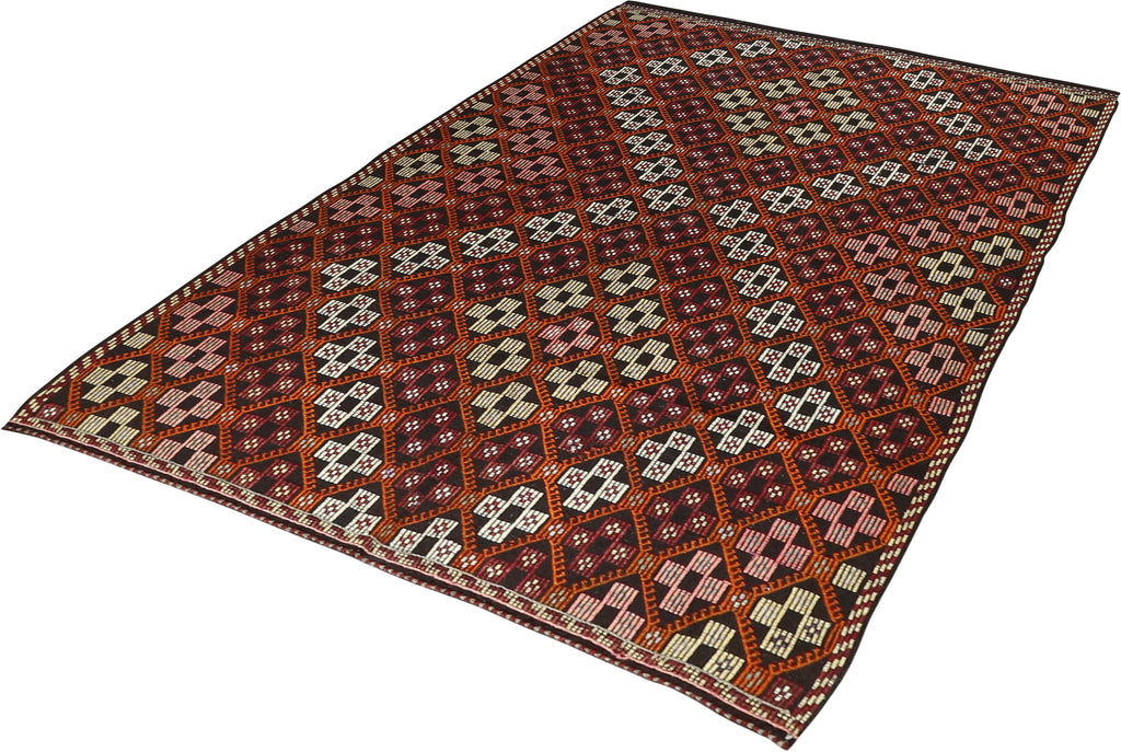 Vintage Kilim Goathair Rug 6'3''x9'10''