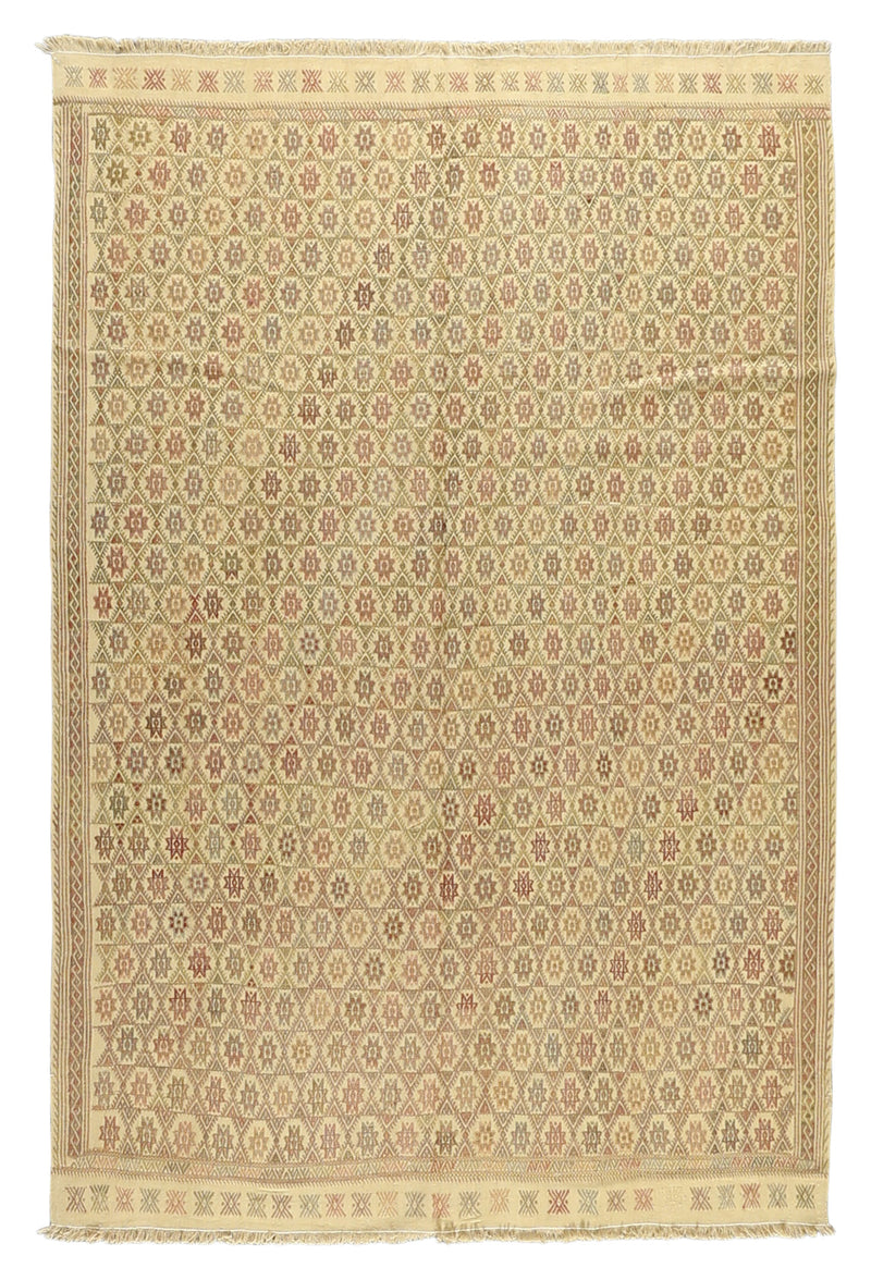 Vintage Kilim Wool Rug 5'1''x7'8''