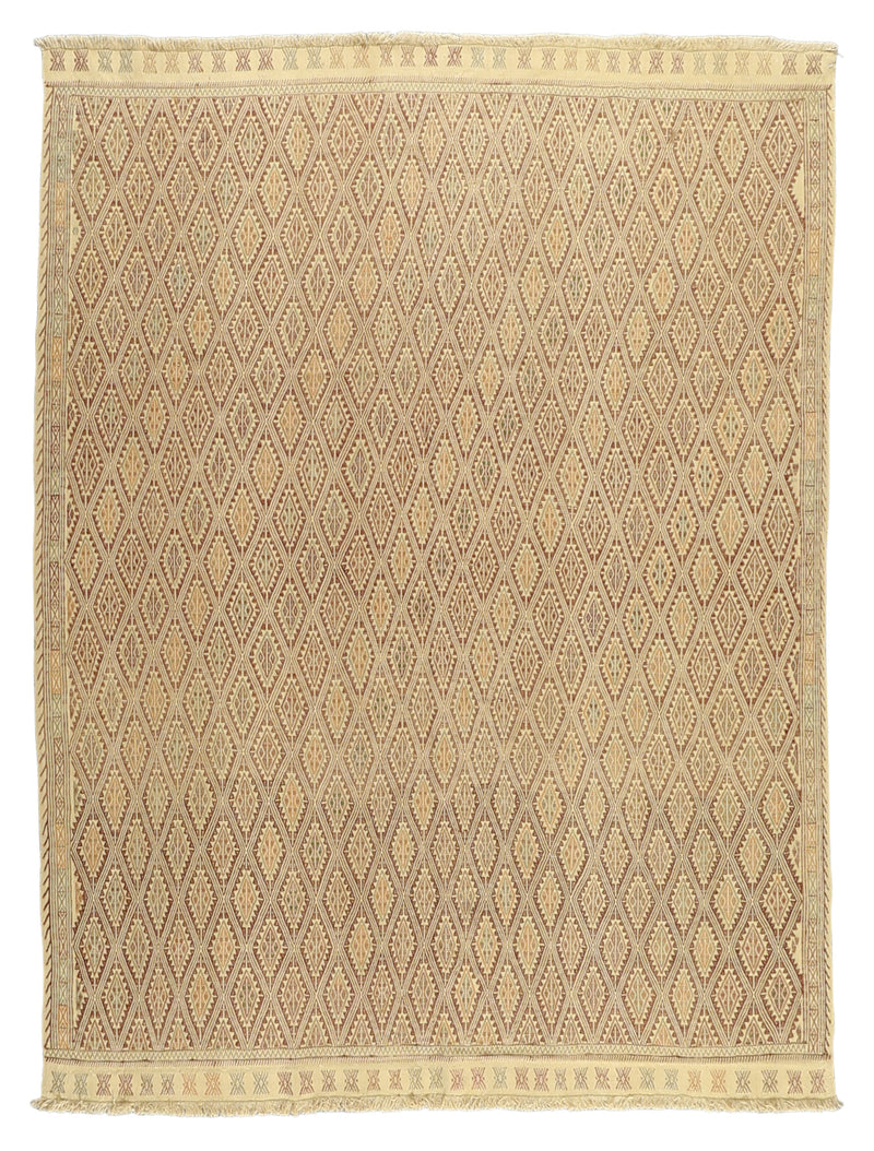 Vintage Kilim Wool Rug 6'0''x7'10''