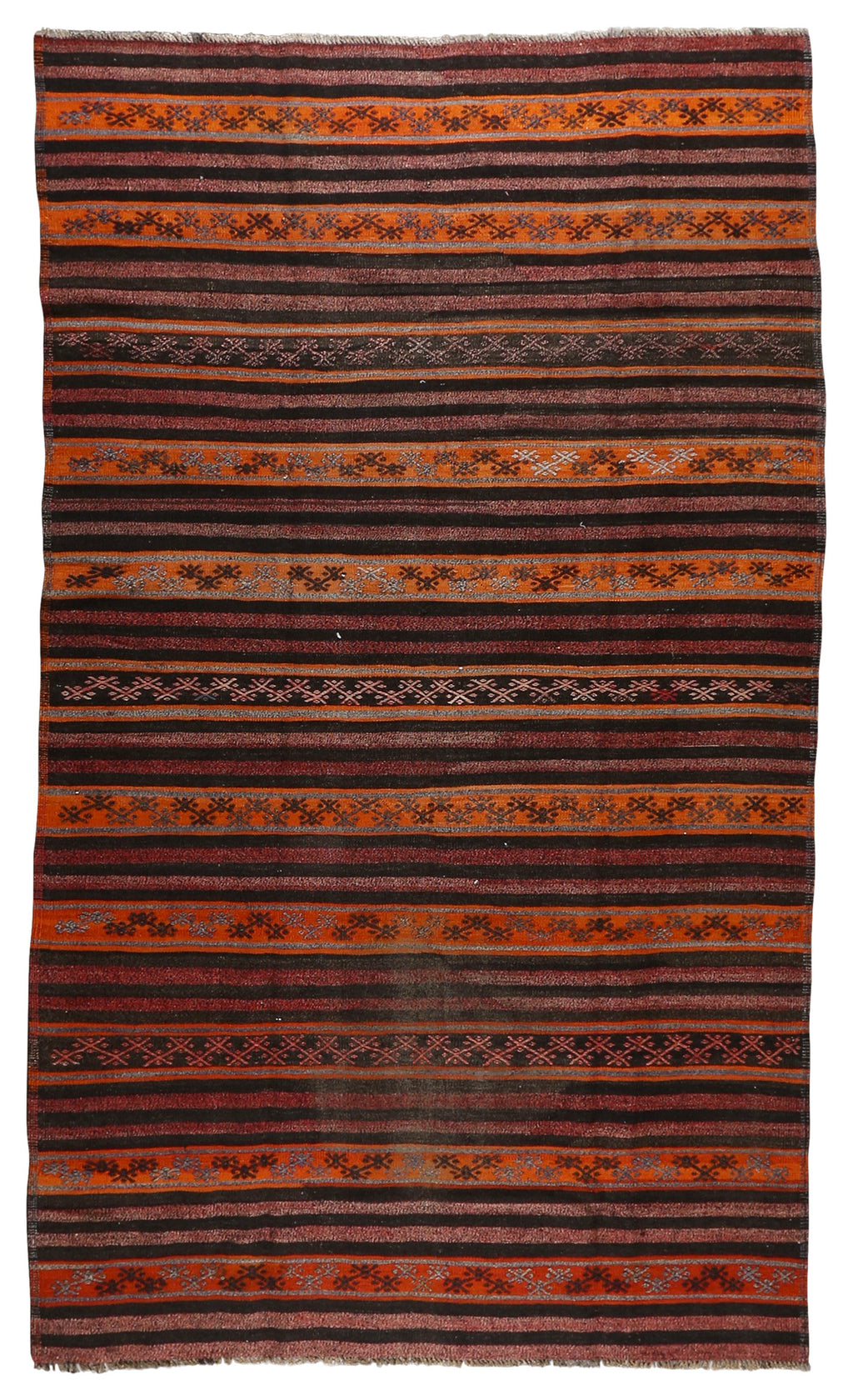 Vintage Kilim Goathair Rug 6'6''x11'2''