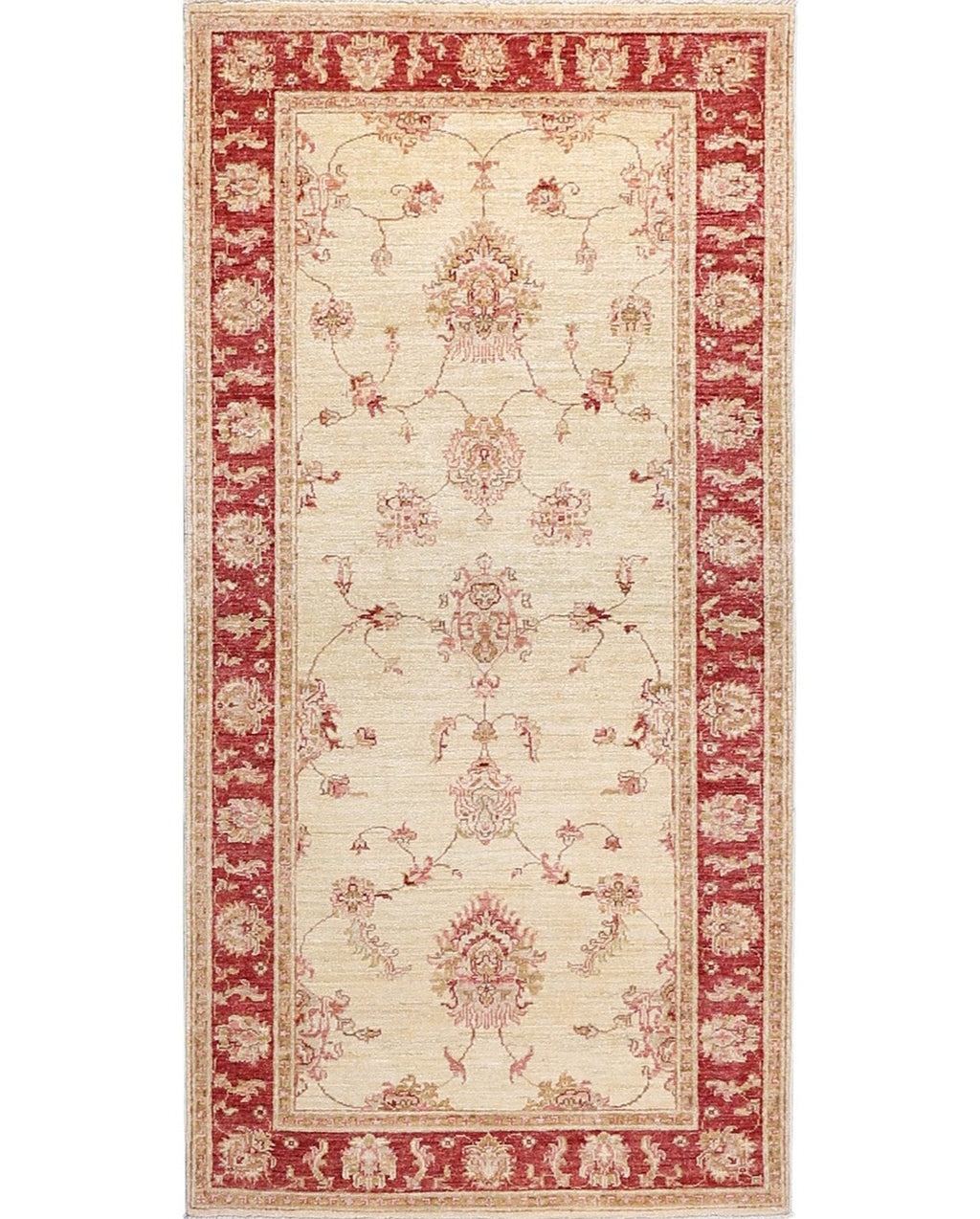 Oushak Wool Rug 3'3''x6'7''