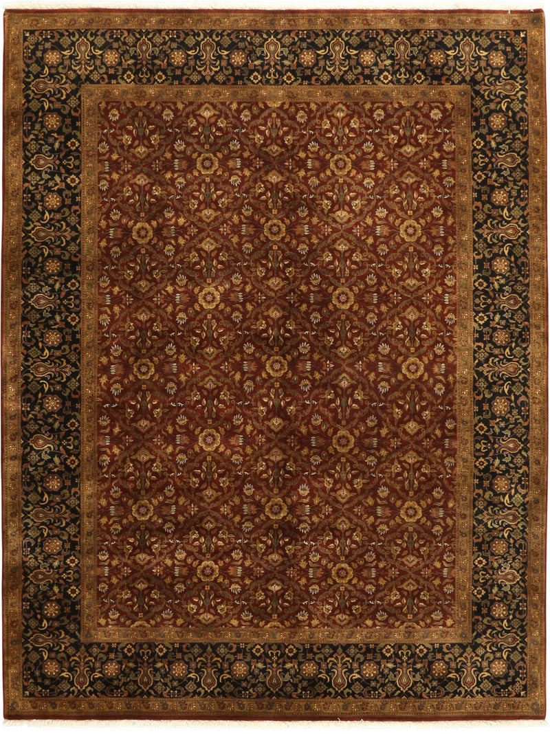 Farahan Wool Hand Knotted 7'6''x9'9''