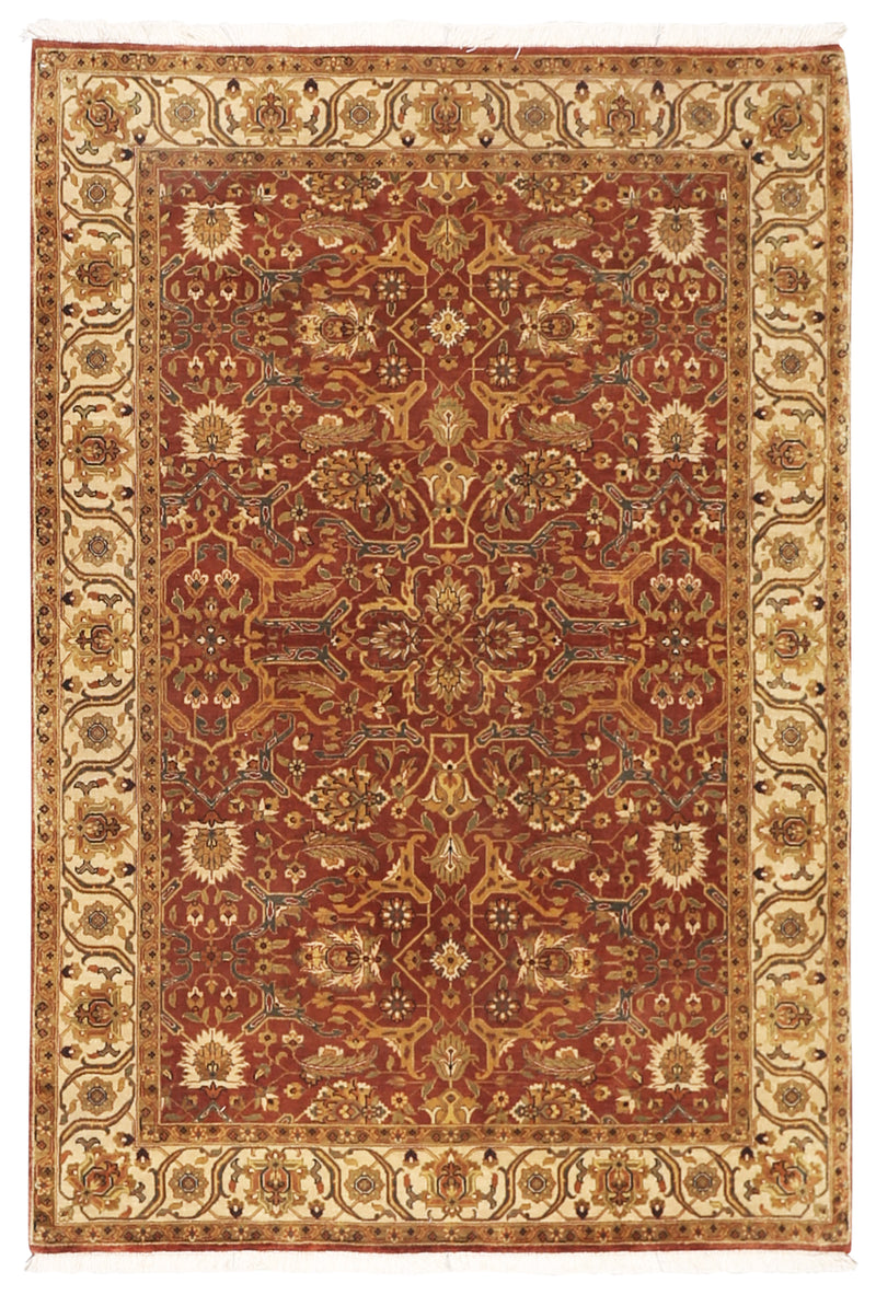 Farahan Wool Rug 4'2''x6'0''