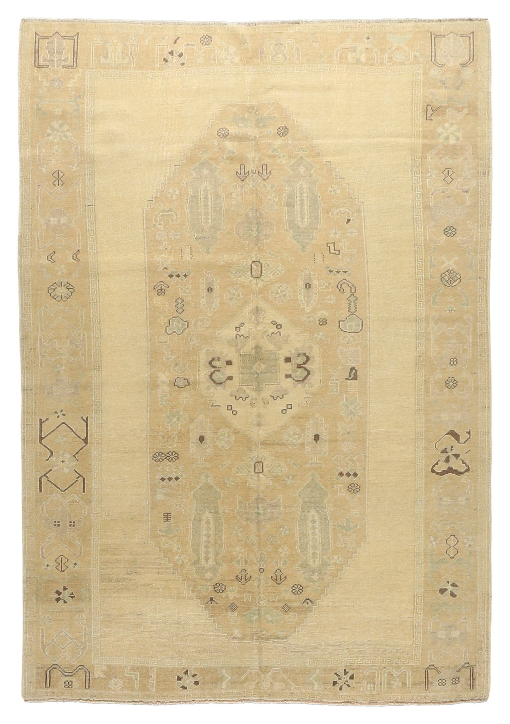 Eskitme Wool Rug 6'1''x8'8''