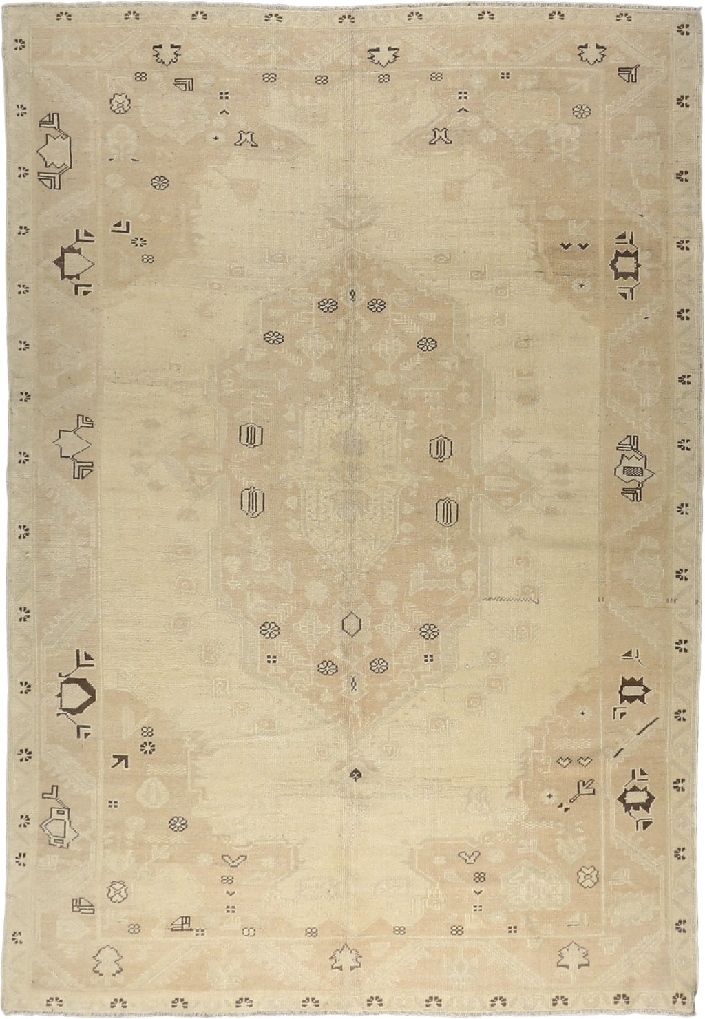 Eskitme Wool Rug 6'6''x9'5''