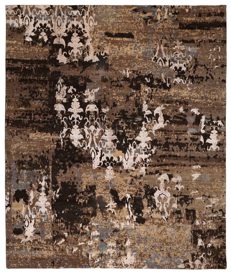 Narmal Wool/Bamboo Silk Rug 7'11''x9'10''