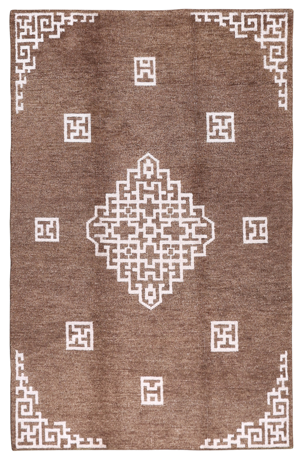 Chenab Wool/Bamboo Silk Rug 5'0''x8'0''
