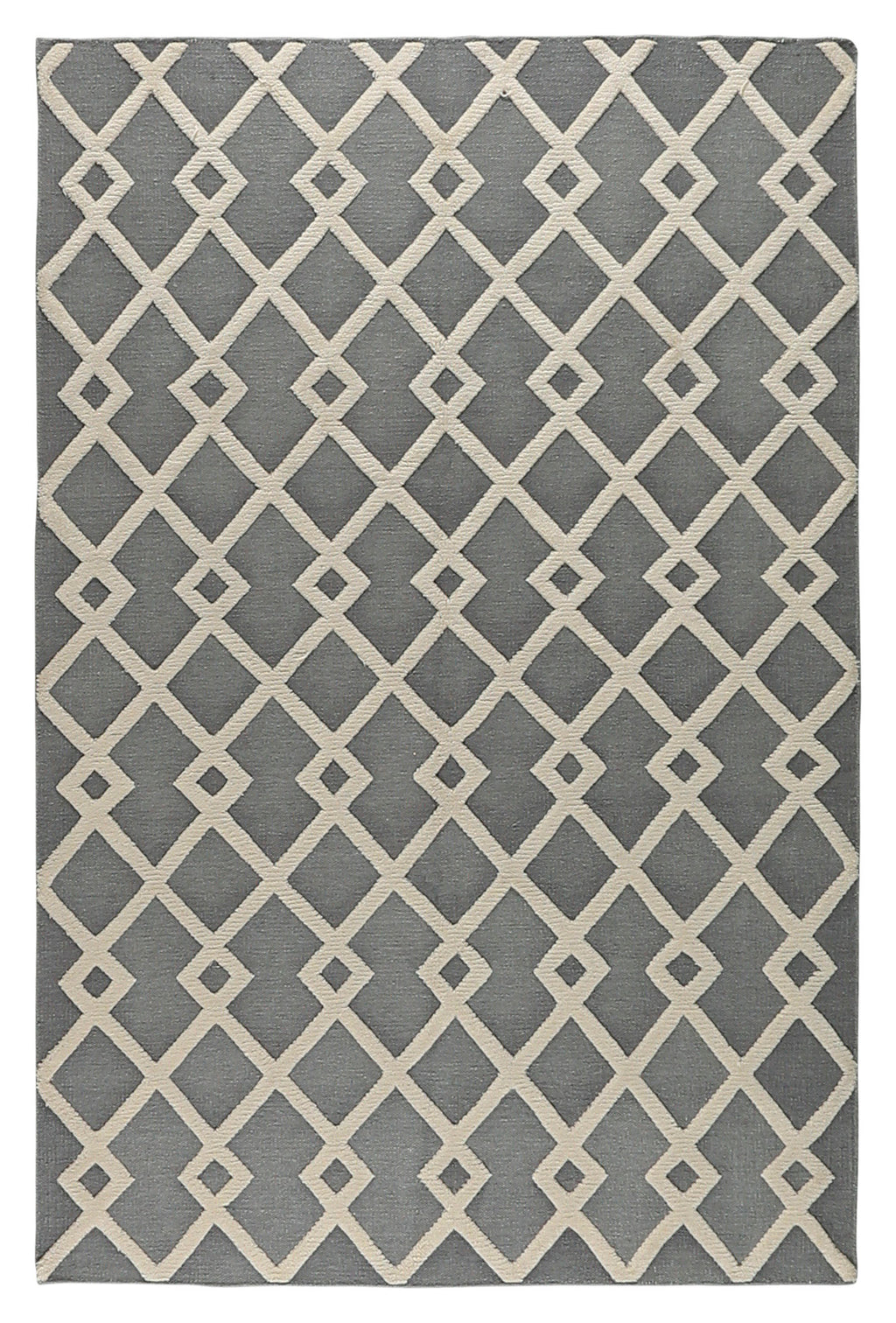 Paddle Dhurry Wool Rug 5'2''x7'10''