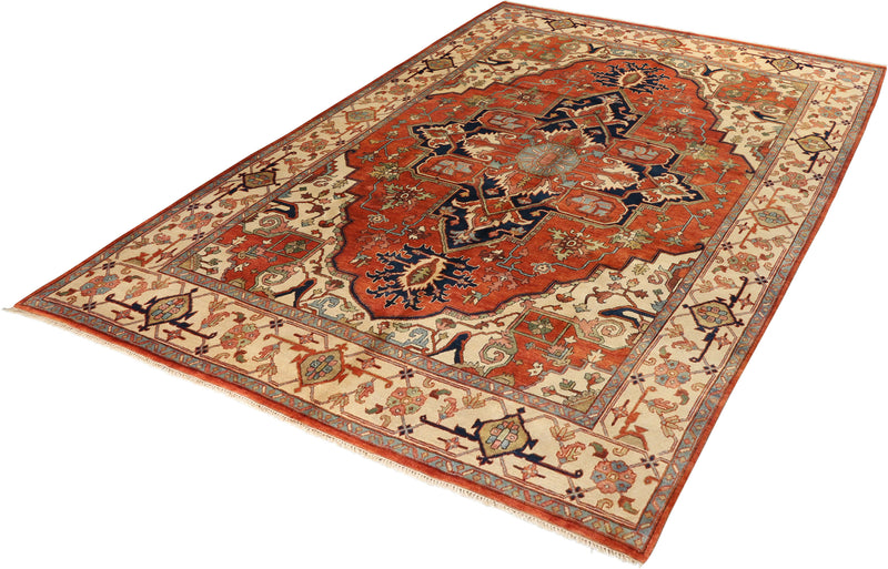 Heriz Wool Rug 9'1''x12'1''