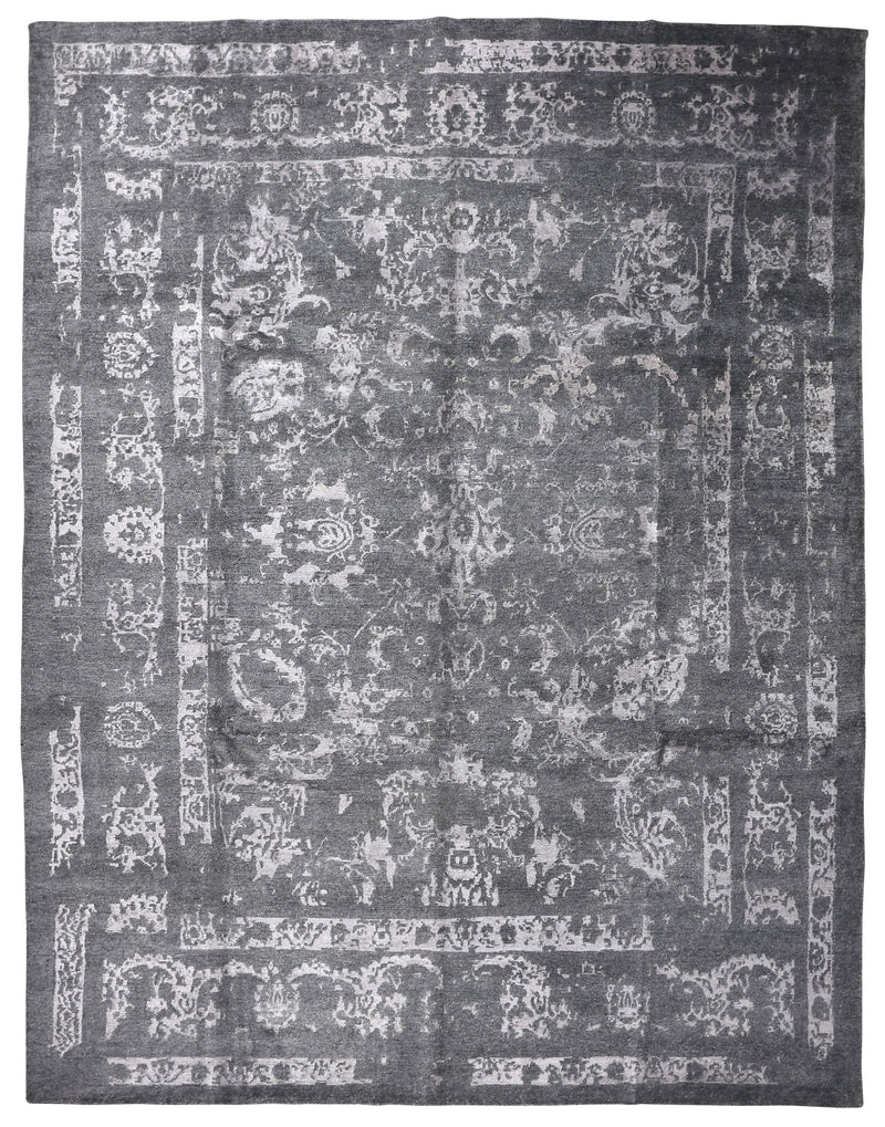 Tibet 100L - Fine Wool/Viscose Rug 8'9''x11'7''