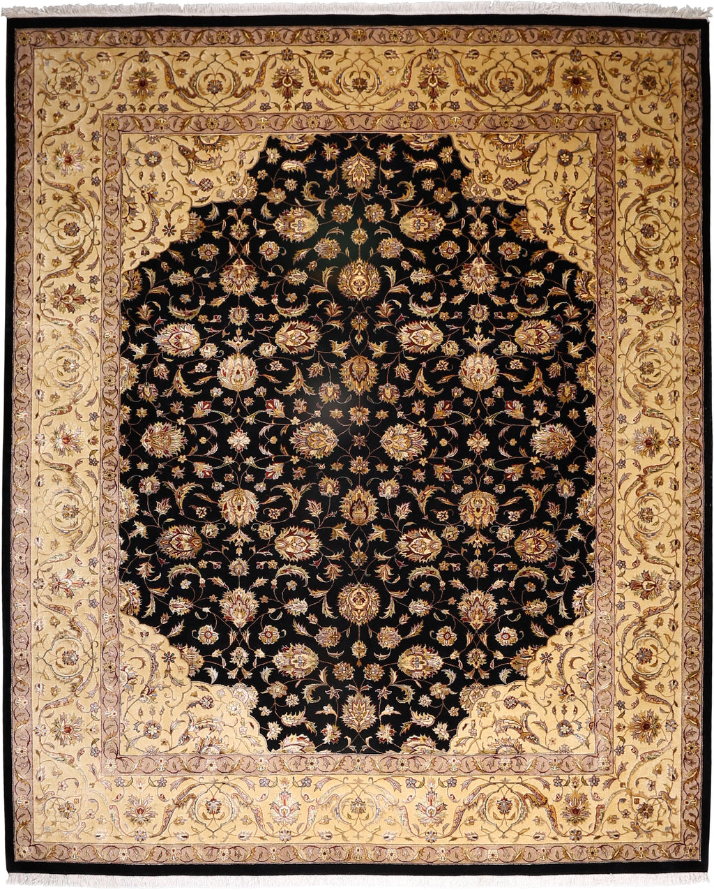 Kumkapi Wool/Viscose Rug 8'2''x9'10''