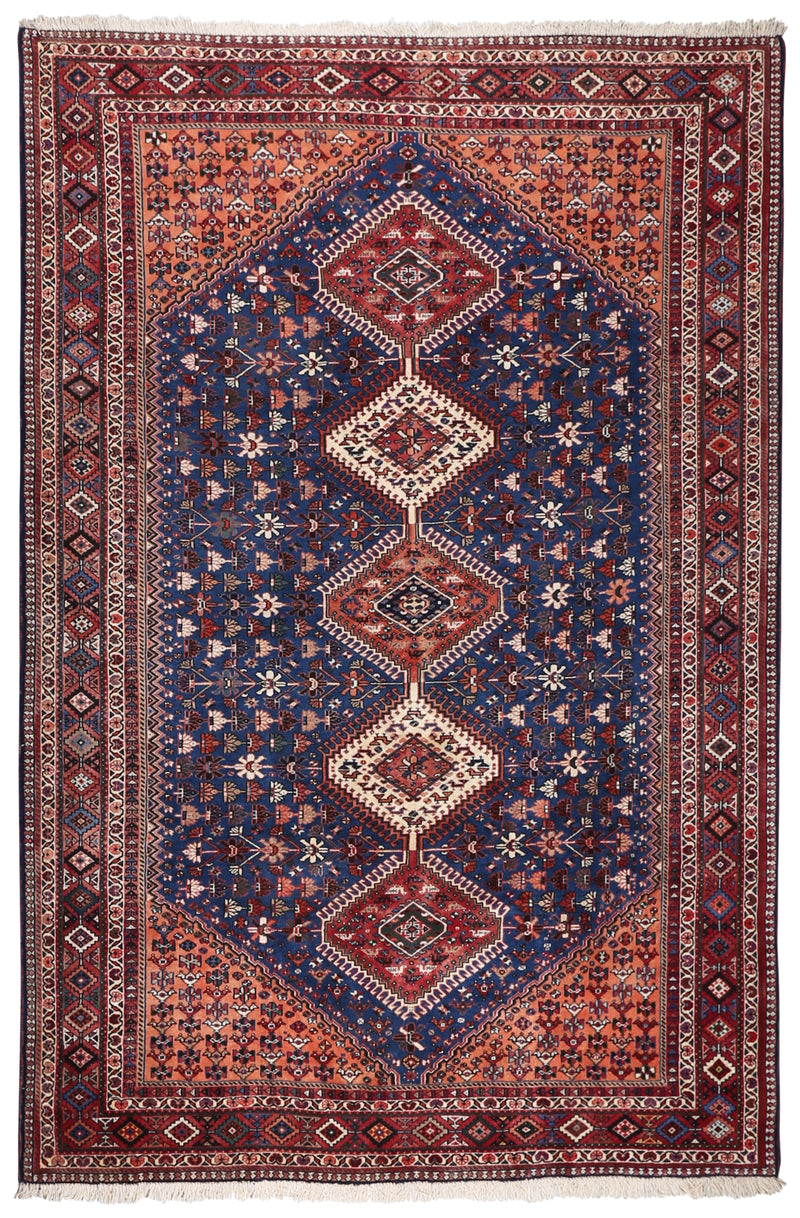 Persian Wool Rug 5'4''x6'1''