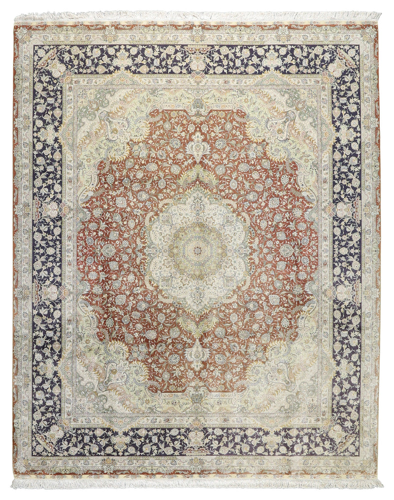 Persian Style Silk Rug 8'1''x10'0''