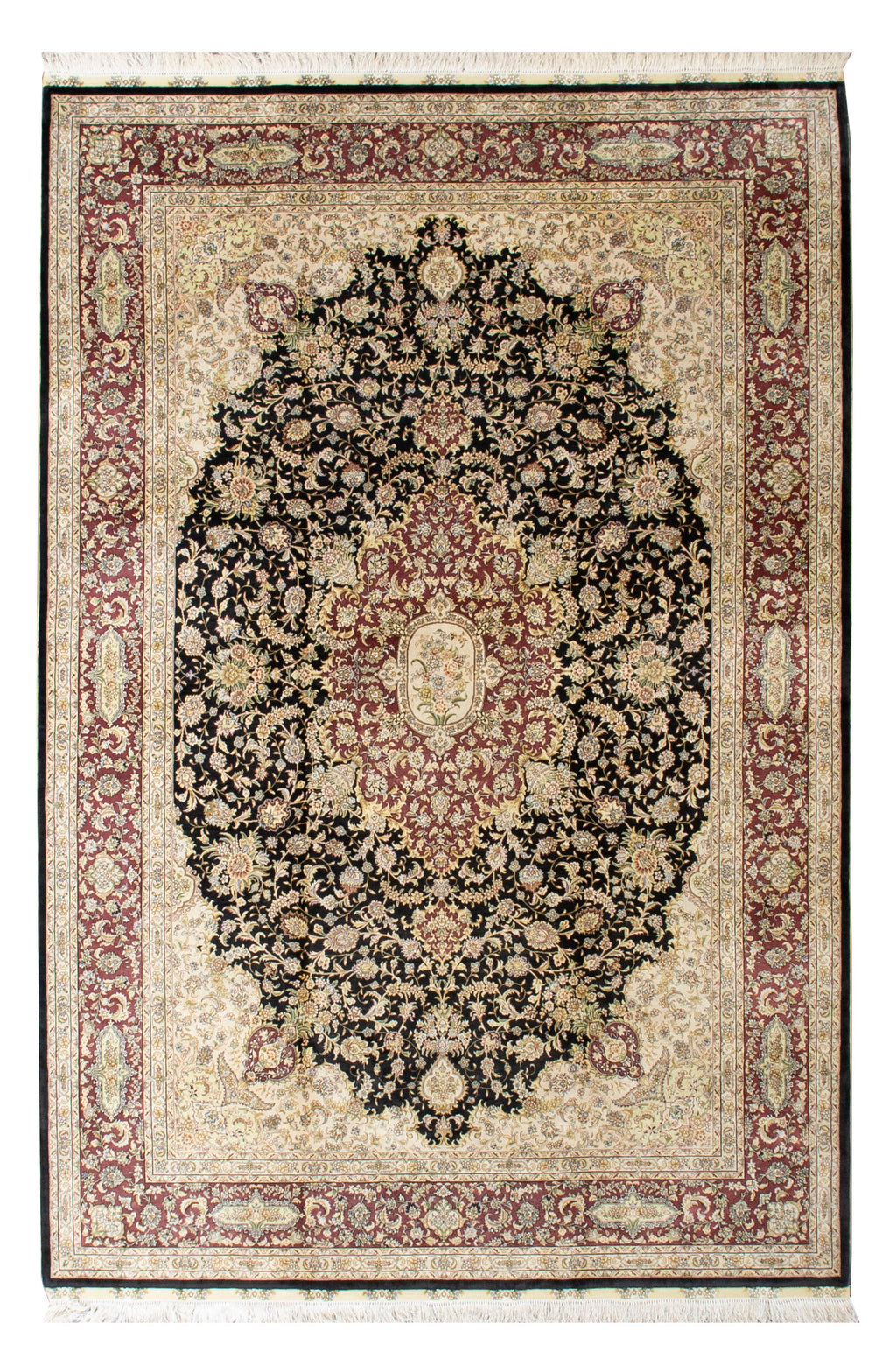 260L Silk Silk Rug 6'1''x9'3''