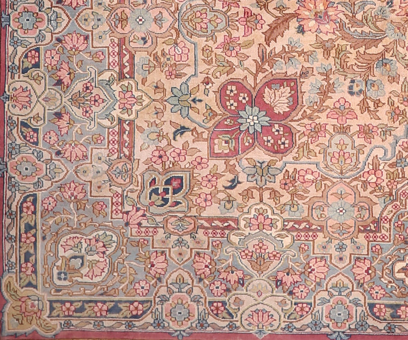 Persian Sarough Hand-Knotted Wool Rug 8'10''x11'9''