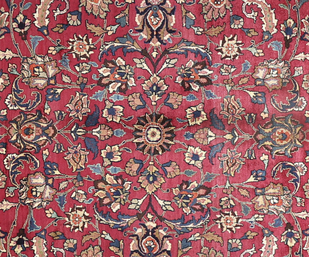 Persian Sarough Hand-Knotted Wool Rug 9'8''x12'6''