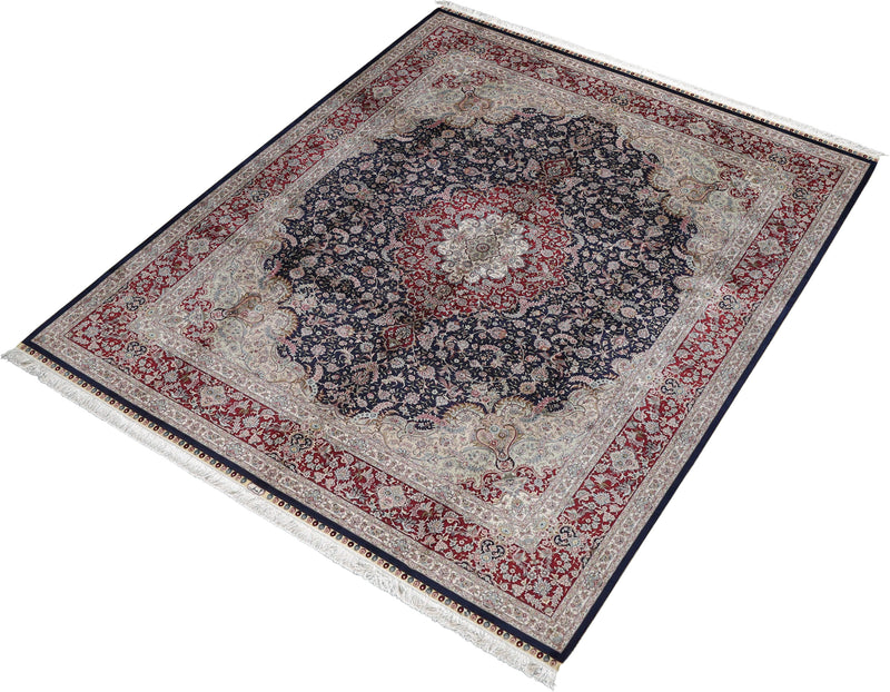 Seda Collection Pure Silk Hand-Knotted Rug 8'2''x10'2''