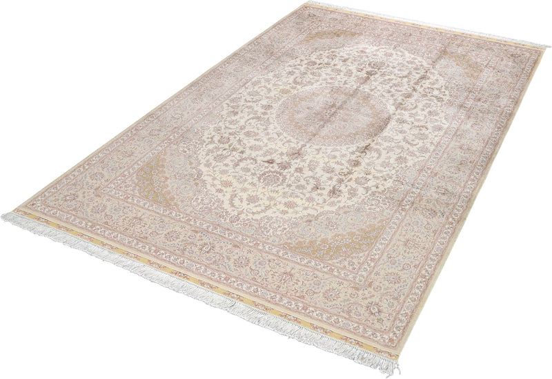 Seda Collection Pure Silk Hand-Knotted Rug 6'9''x9'11''