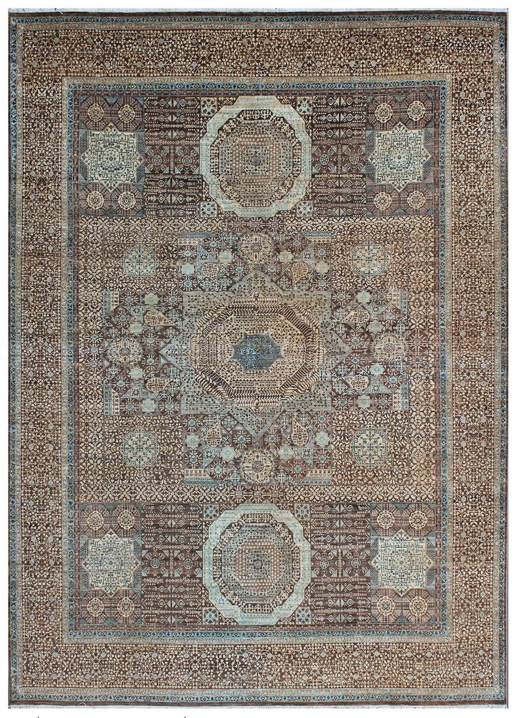 Mamluk Wool Rug 10'4''x14'6''