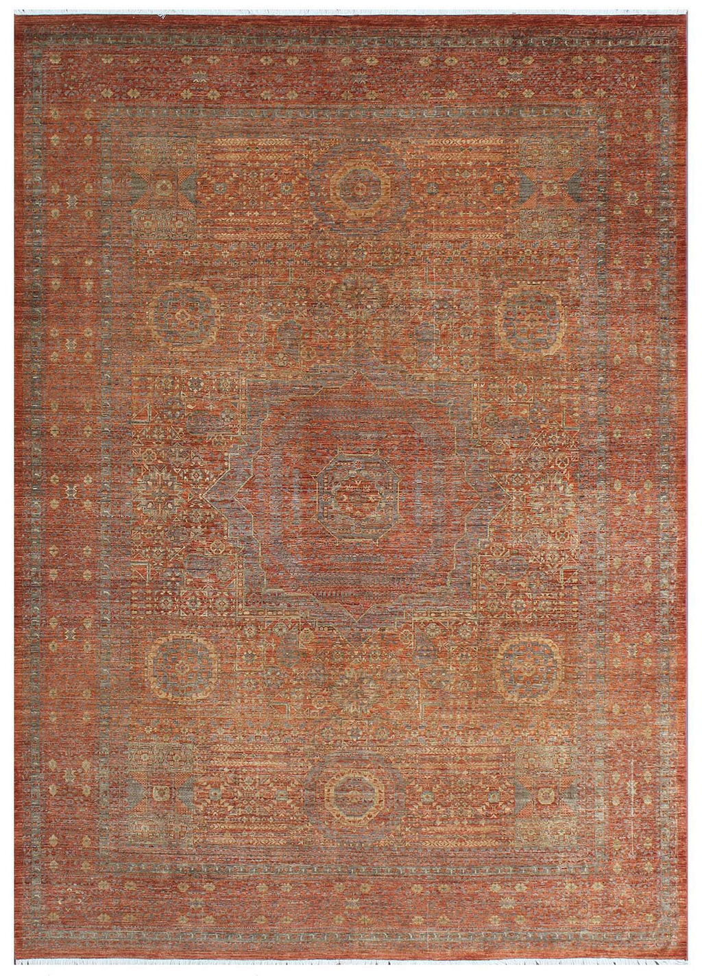 Mamluk Wool Rug 9'10''x14'0''