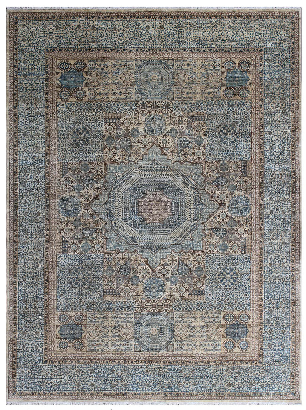 Mamluk Wool Rug 9'1''x12'3''