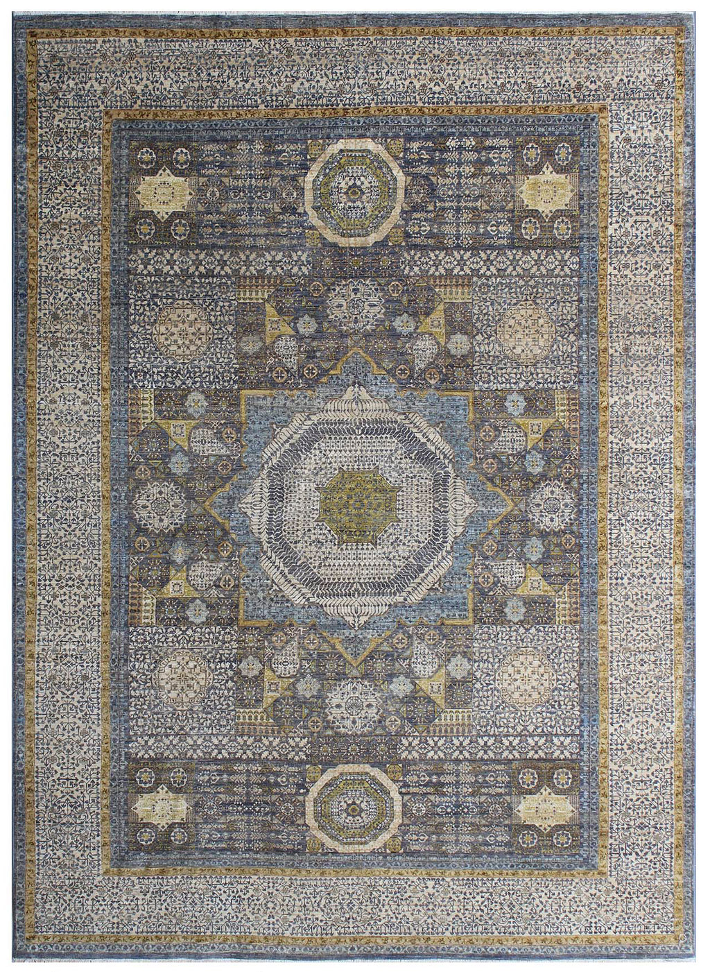 Mamluk Wool Rug 8'10''x12'6''