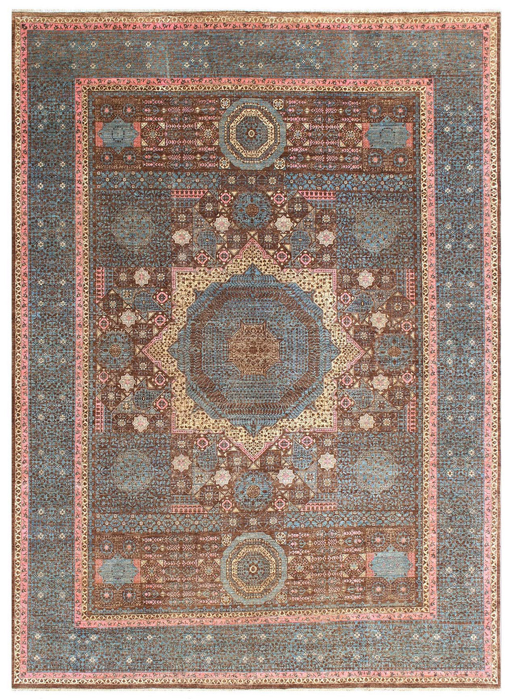 Mamluk Wool Rug 8'11''x12'1''