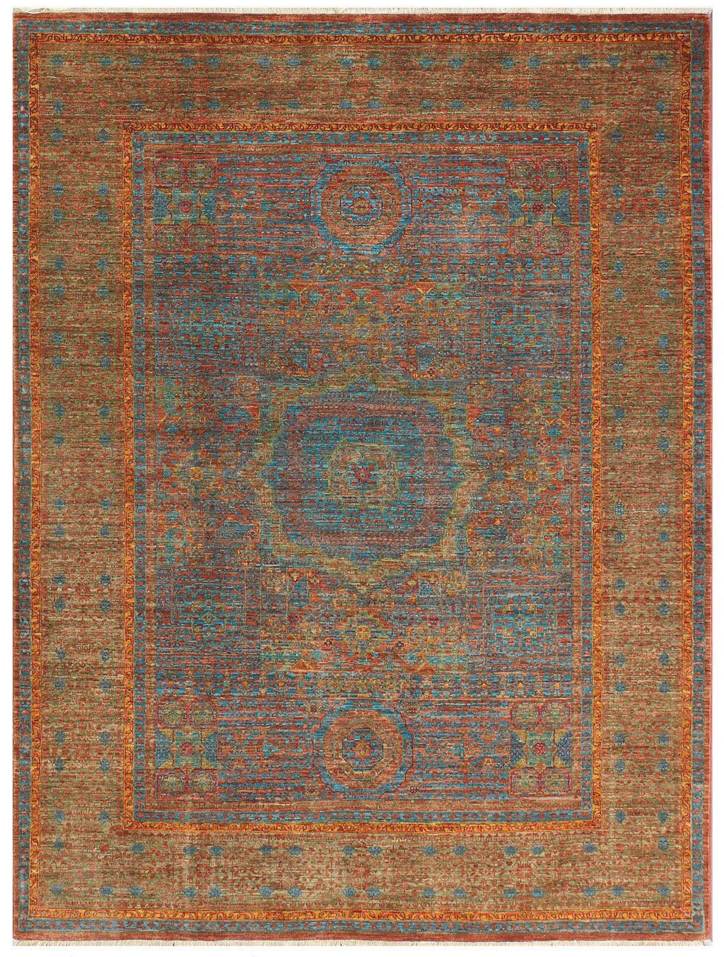 Mamluk Wool Rug 6'0''x7'10''