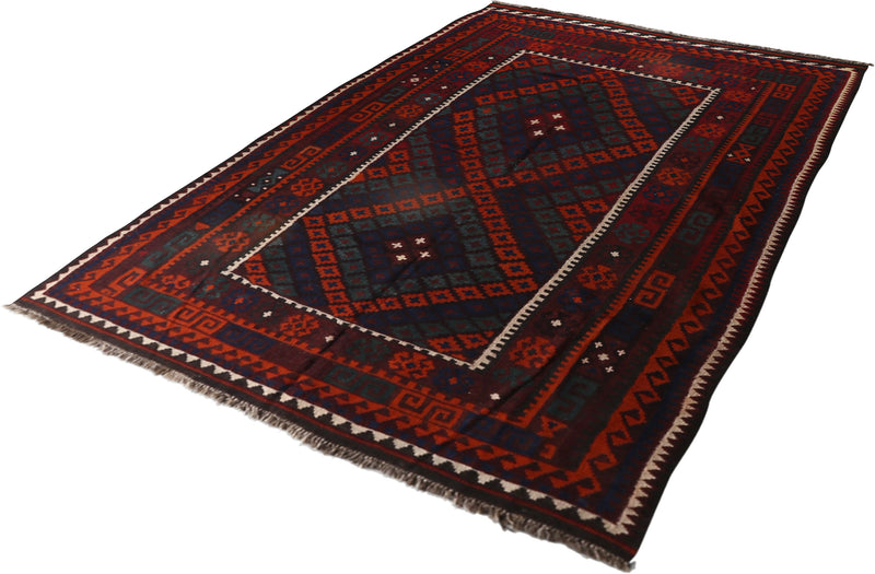 Nur Kilim Wool Rug 6'4''x9'2''