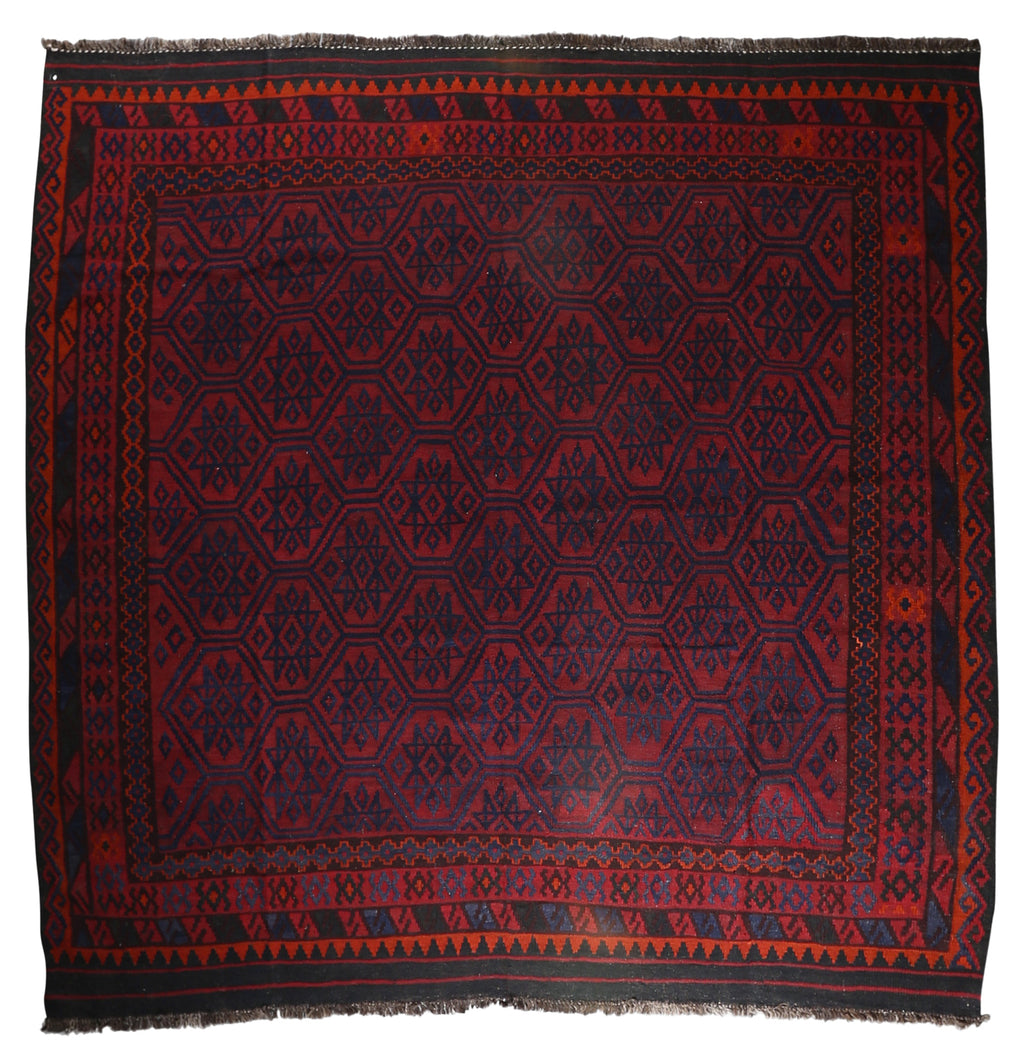 Nur Kilim Wool Rug 8'2''x8'5''