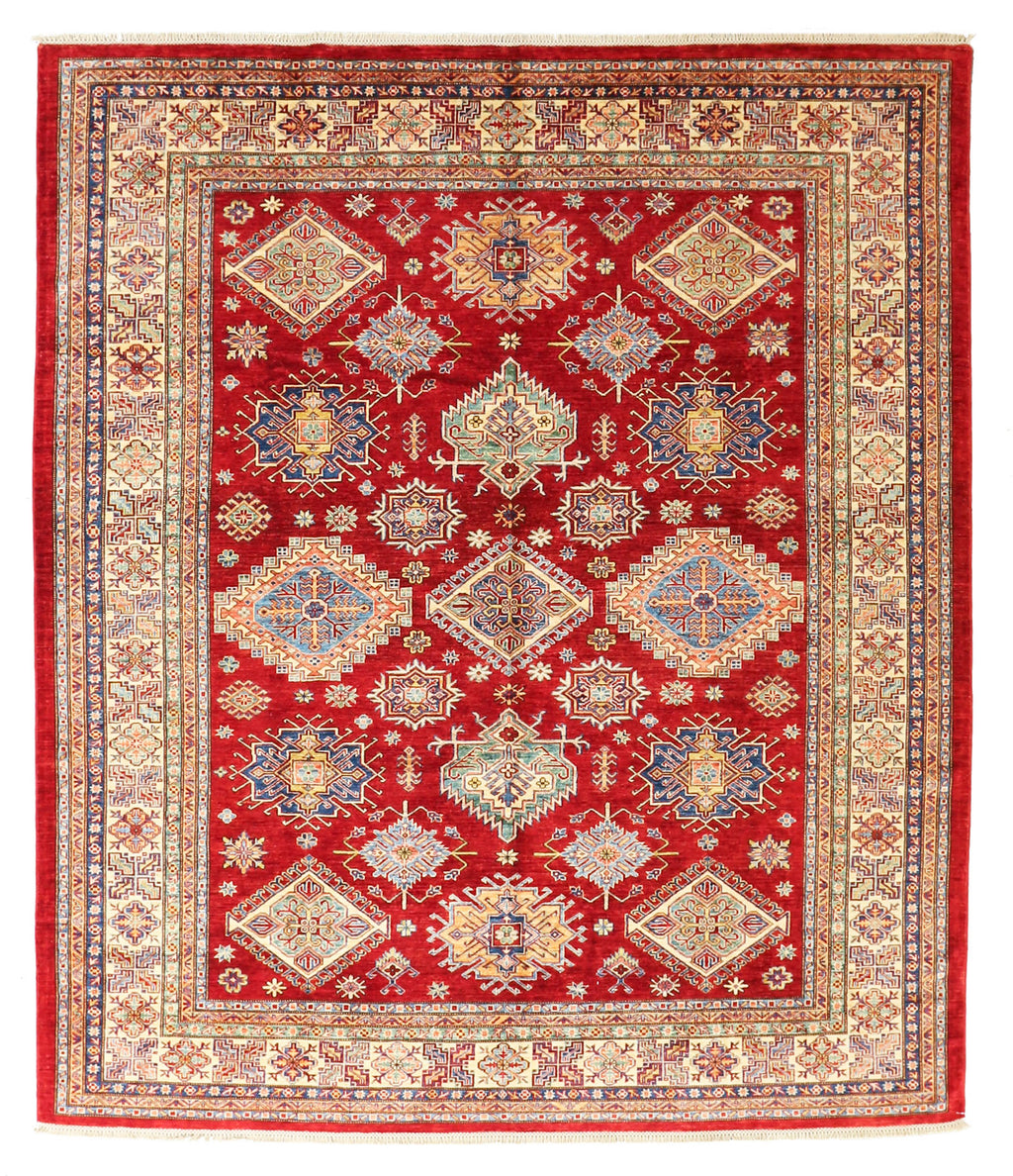 Afghan Kazak Collection Rug 8'2''x9'6''
