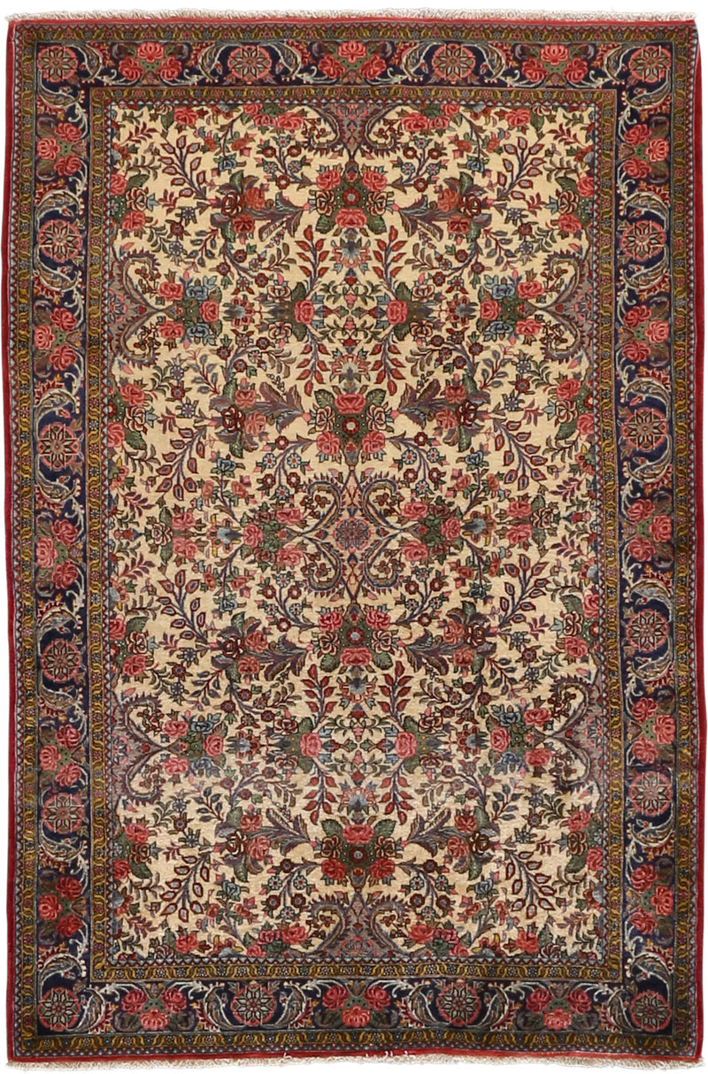Persian - Luxury Wool Hand Knotted 4'6''x7'0''