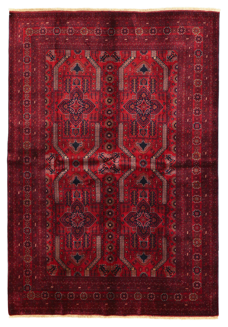 Afghan Kazak Collection Rug 5'7''x7'3''