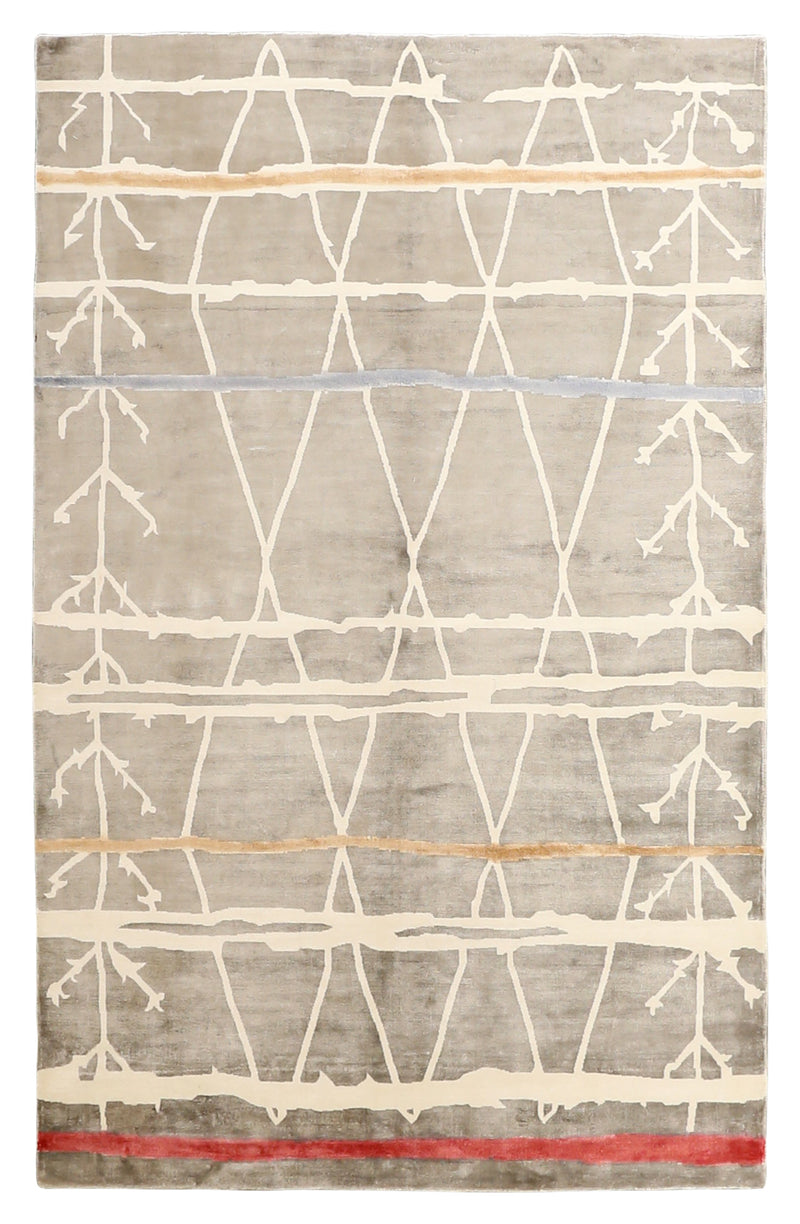 Newline Bamboo Silk Rug 5'0''x8'0''