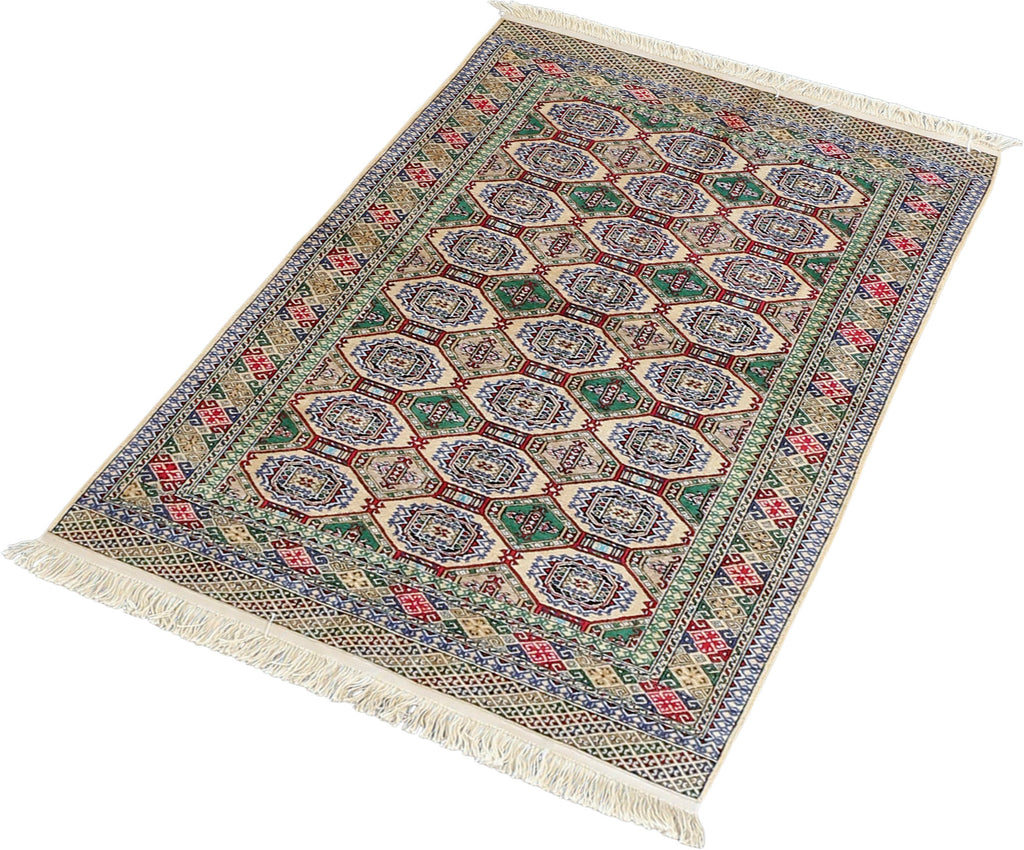 Turkmen Wool Rug 3'11''x5'11''