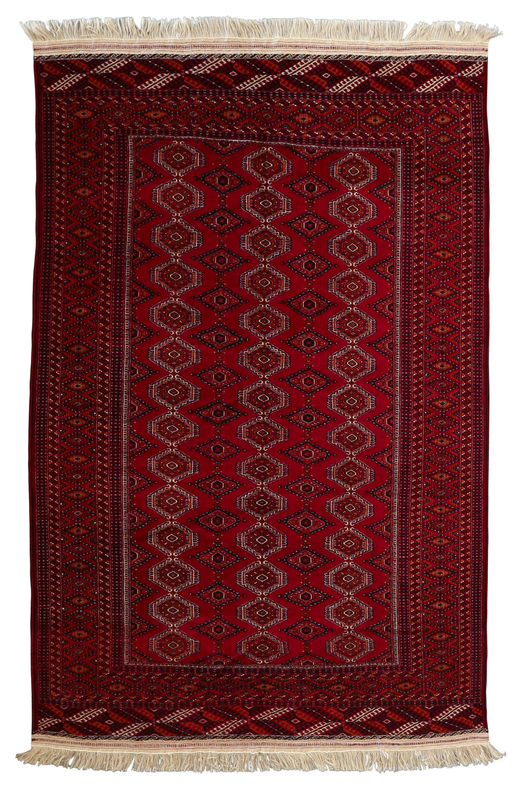 Turkmen Wool Rug 6'6''x10'6''