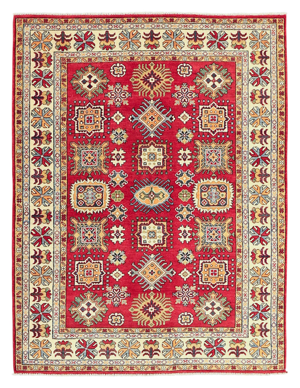 Kazaki Wool Rug 5'1''x6'8''