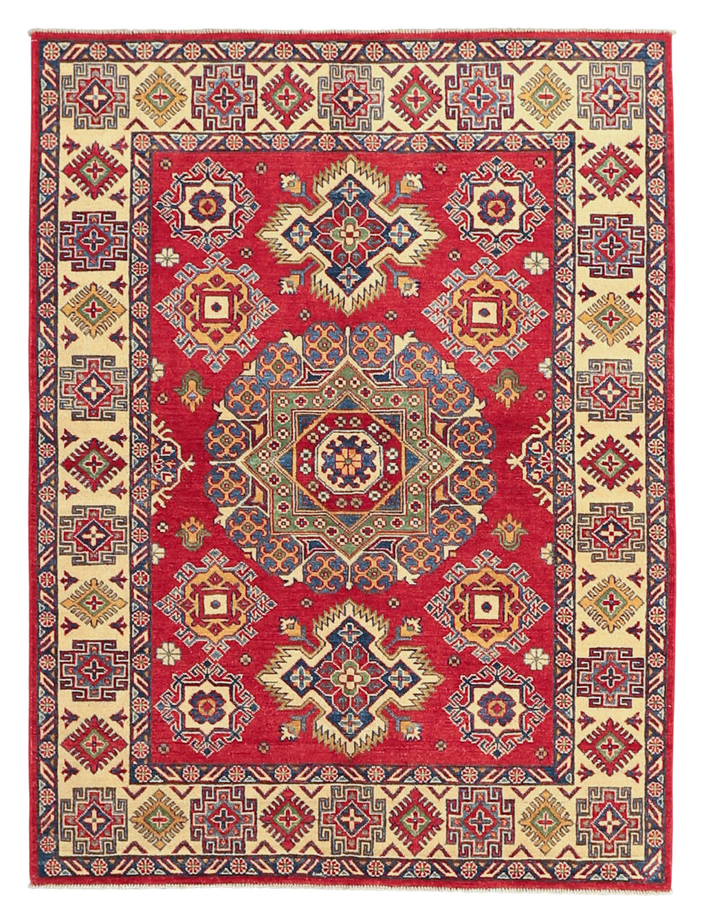 Kazaki Wool Rug 5'1''x6'9''