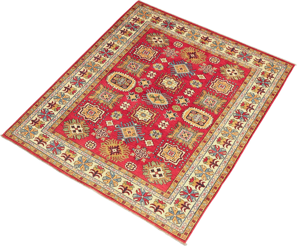 Kazaki Wool Rug 5'2''x6'7''