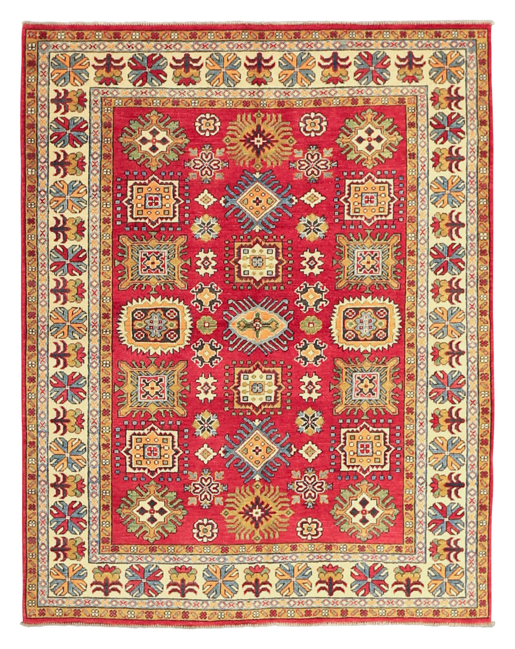 Kazaki Wool Rug 5'2''x6'7''