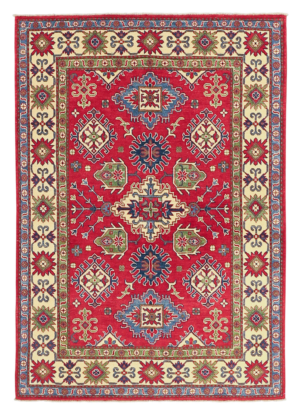 Kazaki Wool Rug 4'8''x6'9''