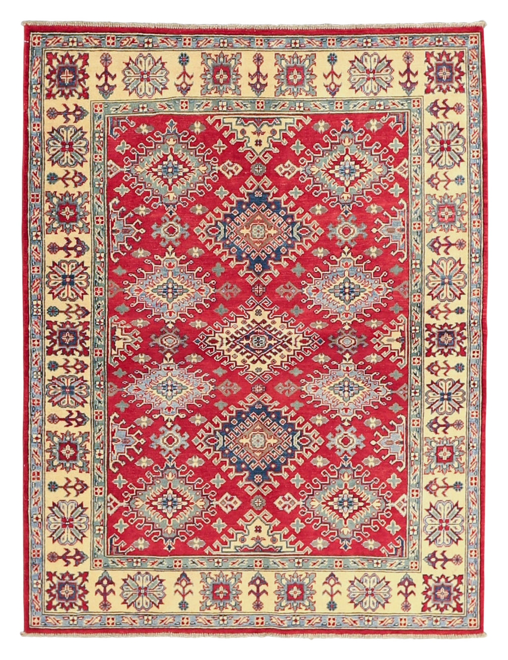 Kazaki Wool Rug 5'1''x6'8''