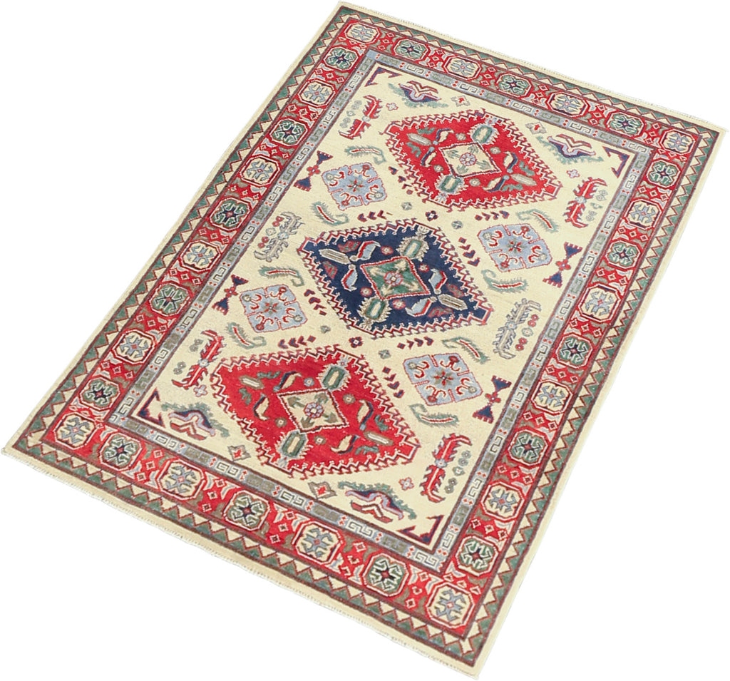 Kazaki Wool Rug 3'11''x5'5''