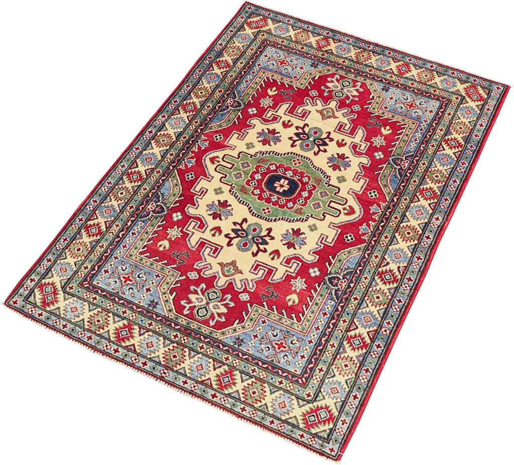 Kazaki Wool Rug 4'1''x6'1''